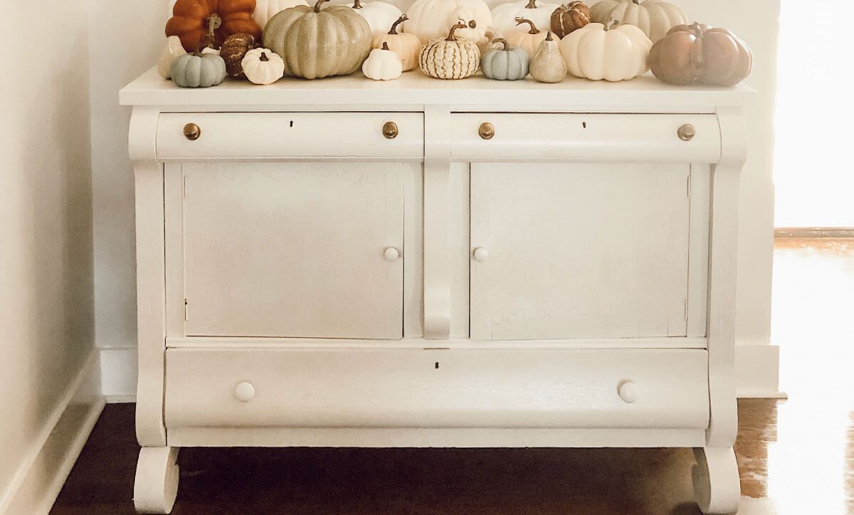 An Easy Buffet Makeover With Paint