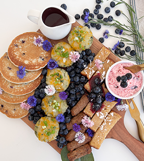 Blueberry Breakfast Board Blueberry Breakfast Buffet