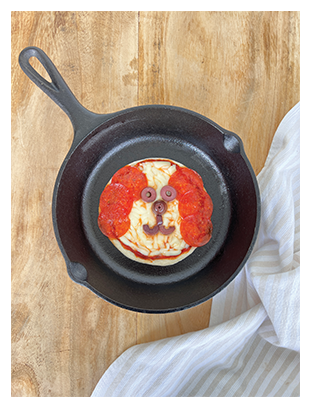 6 Personal Pan Puppy Pizza